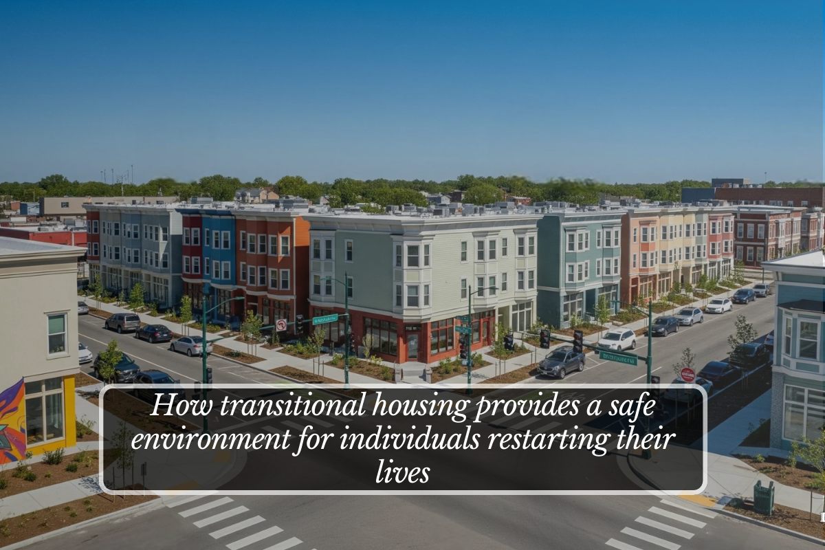 How transitional housing provides a safe environment for individuals restarting their lives