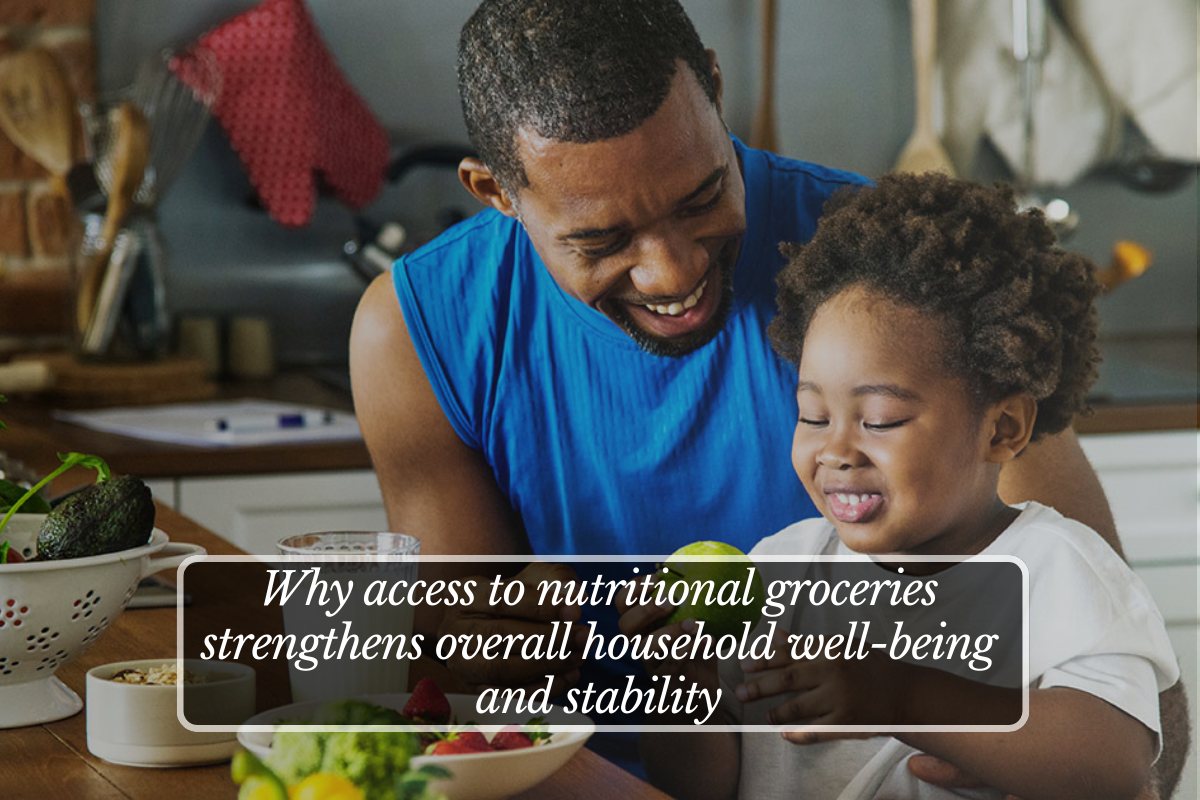 Why access to nutritional groceries strengthens overall household well-being and stability